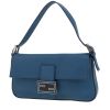 Bolso de mano Fendi  Baguette en cuero azul - 00pp thumbnail