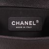 Chanel  Boy small model  shoulder bag  in black quilted grained leather - Detail D2 thumbnail