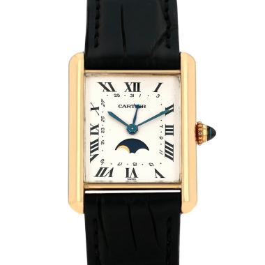 Reloj Cartier Tank de oro amarillo Ref: Cartier - 8190  Circa 1990