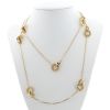 Cartier Love long necklace in yellow gold - 360 thumbnail