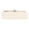 Chanel  Timeless Classic handbag  in white quilted grained leather - Detail D1 thumbnail