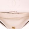 Chanel  Timeless Classic handbag  in white quilted grained leather - Detail D3 thumbnail