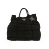 Prada   handbag  in black canvas  and black leather - 360 thumbnail