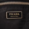 Bolso de mano Prada   en lona negra y cuero negro - Detail D2 thumbnail