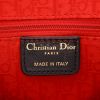 Dior  Lady Dior large model  handbag  in black leather cannage - Detail D2 thumbnail