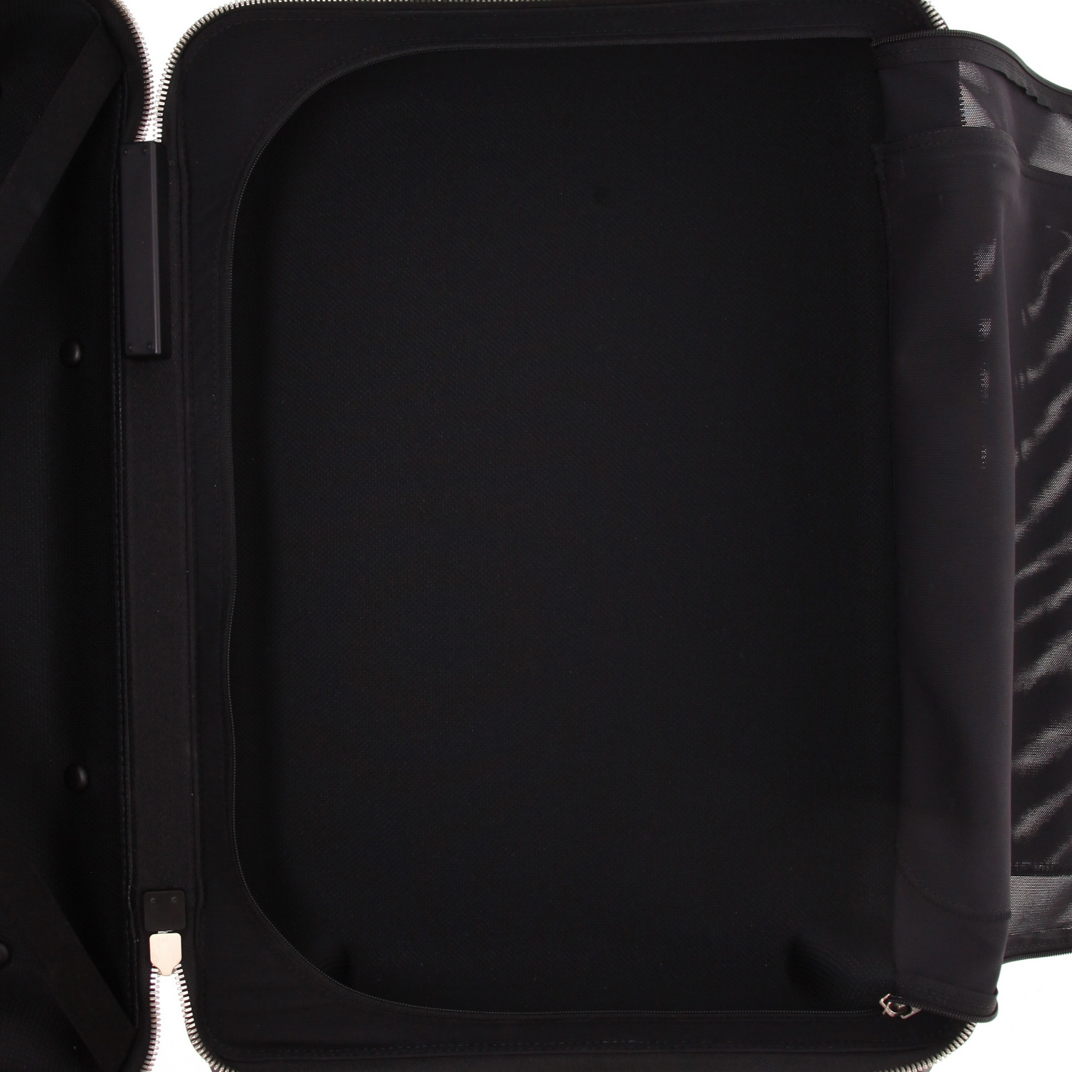 Louis Vuitton  Horizon 50 rigid suitcase  in black empreinte monogram leather - Detail D4