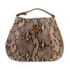 Borsa Louis Vuitton  Galliera modello grande  in pitone beige e nero - 360 thumbnail