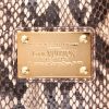 Borsa Louis Vuitton  Galliera modello grande  in pitone beige e nero - Detail D2 thumbnail