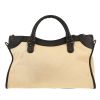 Bolso de mano Balenciaga  City en lona y beige y cuero negro - Detail D4 thumbnail