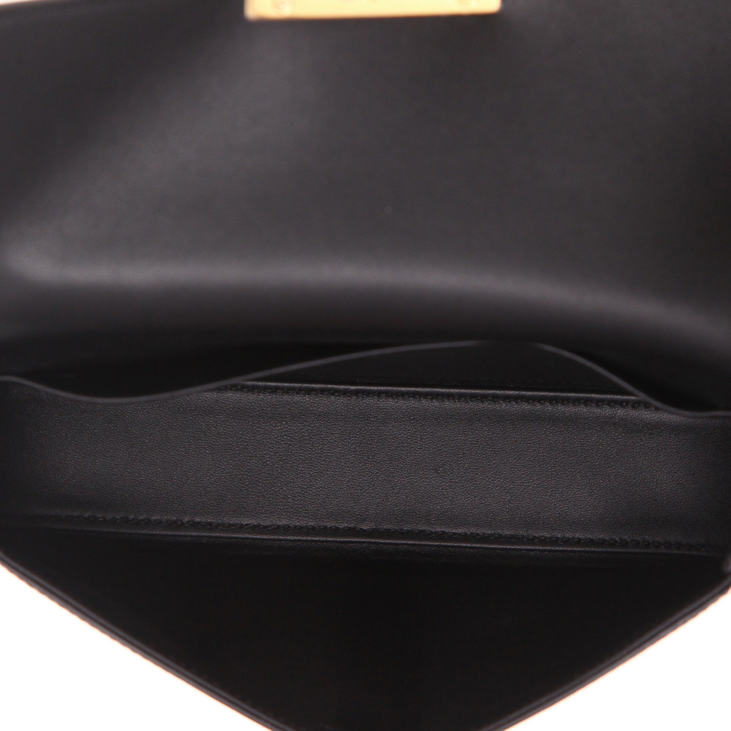 Bolso de mano Celine  Claude en cuero negro - Detail D3