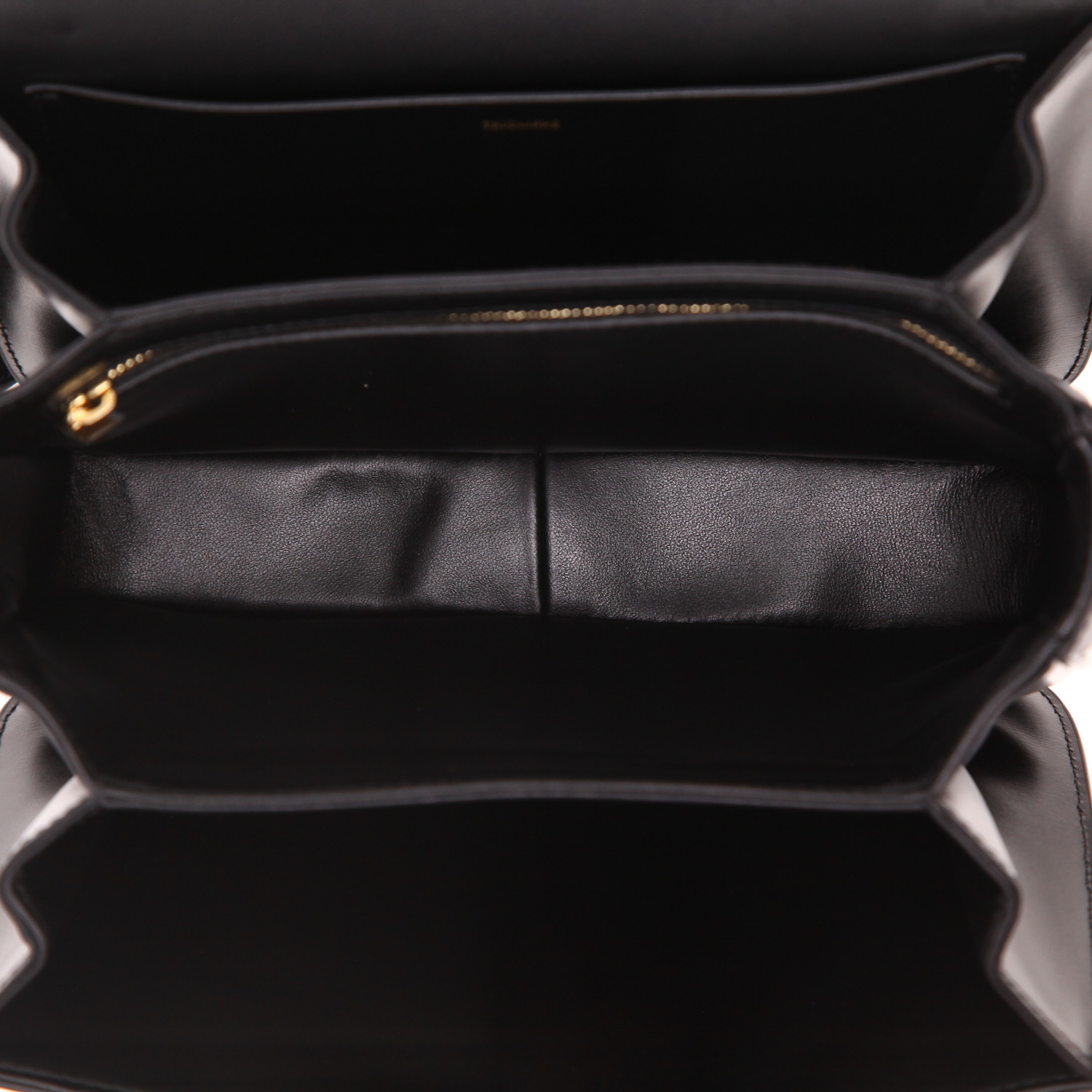 Bolso bandolera Celine  Triomphe en cuero negro - Detail D3