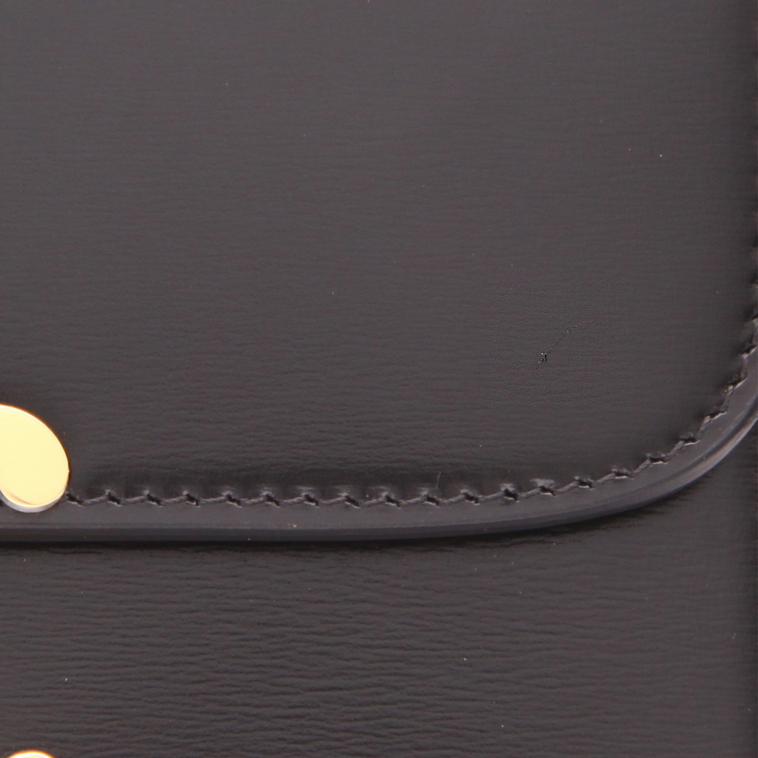 Borsa a tracolla Celine  Triomphe Teen in pelle nera - Detail D4