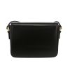 Celine  Triomphe Teen shoulder bag  in black leather - Detail D4 thumbnail