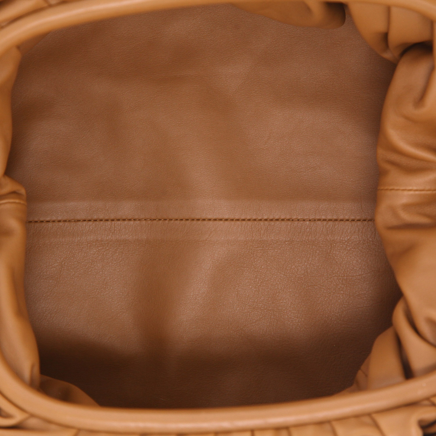 Bottega Veneta  Pouch handbag/clutch  in brown leather - Detail D3