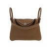 Hermès  Lindy 30 cm handbag  in etoupe togo leather - 360 thumbnail