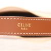 Celine  Ava medium model  handbag  in beige "Triomphe" canvas  and brown leather - Detail D2 thumbnail