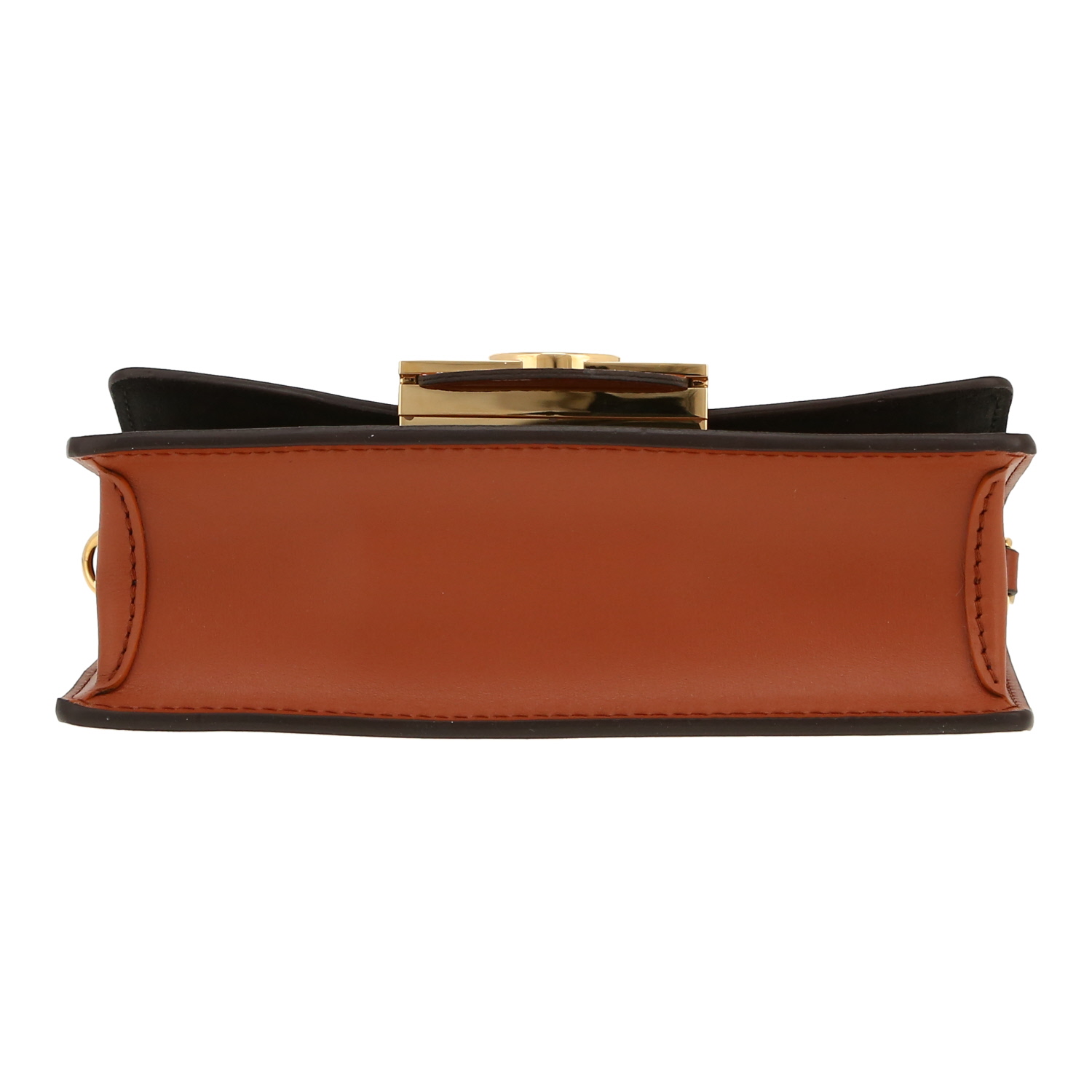 Borsa a tracolla Louis Vuitton  Dauphine mini  in tela monogram marrone e pelle marrone - Detail D1