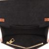 Borsa a tracolla Louis Vuitton  Dauphine mini  in tela monogram marrone e pelle marrone - Detail D4 thumbnail