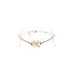 Fred Baie des Anges bracelet in yellow gold, cultured pearl and diamonds - 360 thumbnail