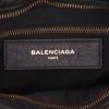 Bolso de mano Balenciaga  City en cuero negro azul y blanco - Detail D2 thumbnail