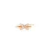 Chaumet Jeux de Liens medium model ring in pink gold and diamonds - 360 thumbnail