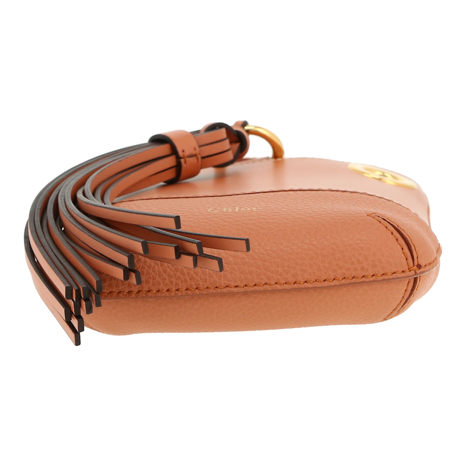 Chloé  Walden shoulder bag  in pink leather - Detail D1