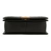 Chanel  Boy shoulder bag  in black quilted grained leather - Detail D1 thumbnail