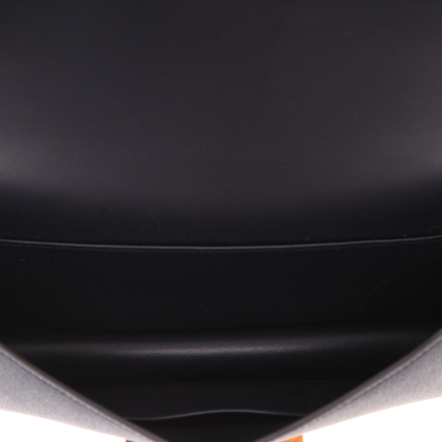 Hermès  Constance Elan handbag  in indigo blue epsom leather - Detail D3