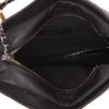 Chanel  Gabrielle  small model  shoulder bag  in black quilted leather  and black patent leather - Detail D3 thumbnail