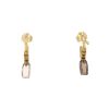 Paire de boucles d'oreilles H. Stern  en or jaune et quartz fumé - 360 thumbnail