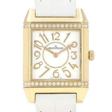 Reloj Jaeger-LeCoultre Reverso Squadra Lady de oro amarillo Ref: Jaeger-LeCoultre - 234.1.47  Circa 2010