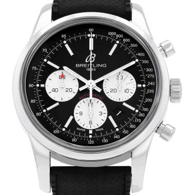 Reloj Breitling Transocean Chronograph de acero Ref: Breitling - AB0152  Circa 2010