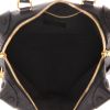 Bolso bandolera Louis Vuitton  Petite Malle Souple en cuero monogram huella negro y cuero negro - Detail D3 thumbnail