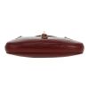 Gucci  Jackie small model  handbag  in burgundy patent leather - Detail D1 thumbnail