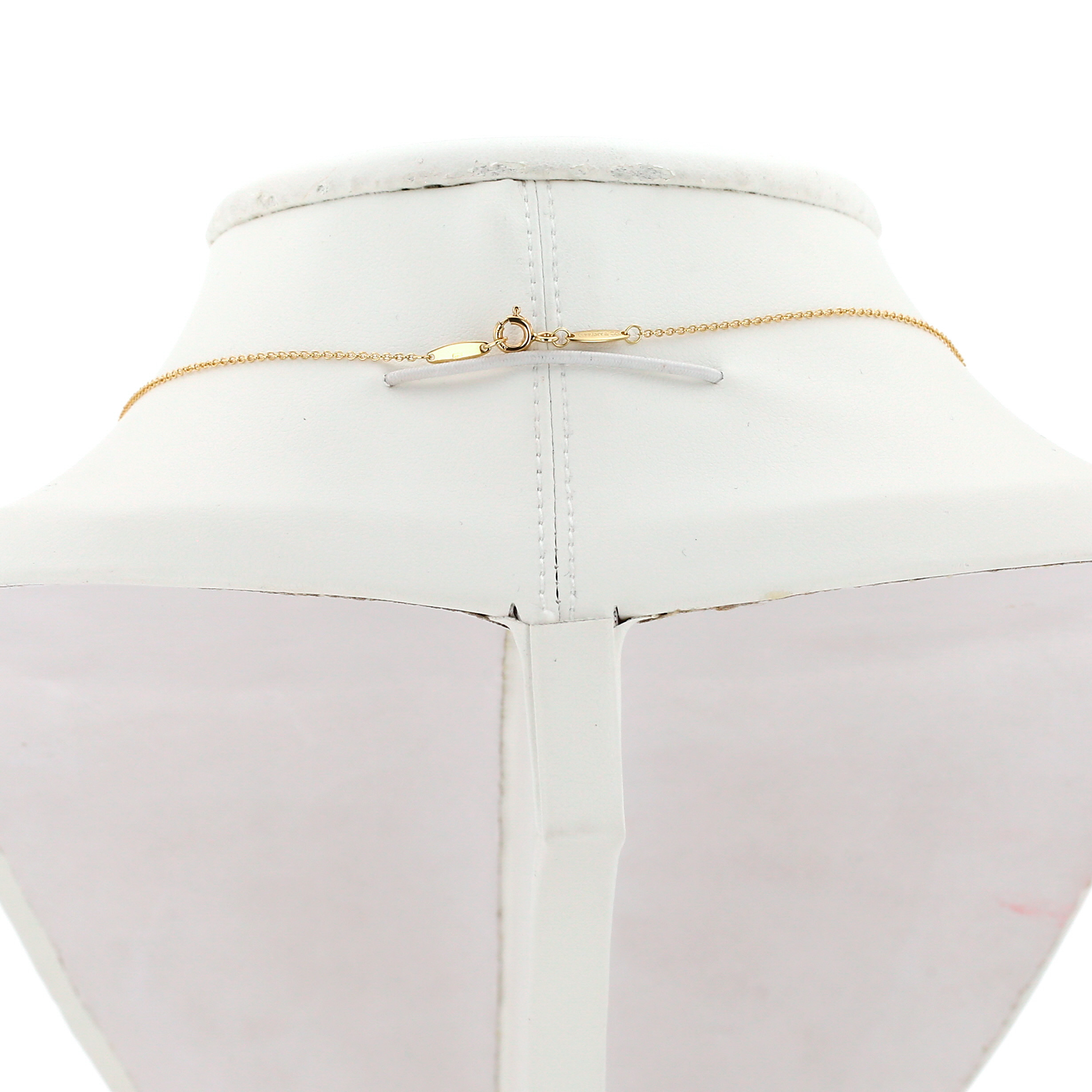 Collier Tiffany & Co Diamonds By The Yard en or jaune et diamant - Detail D4