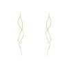 Paire de boucles d'oreilles Tasaki  en or jaune et perles de culture - 00pp thumbnail