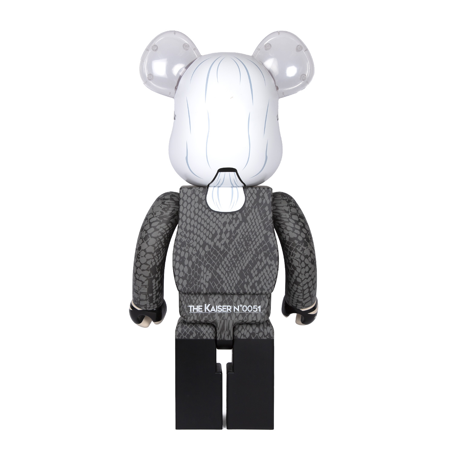 KARL LAGERFELD x MEDICOM, Be@rbrick 1000% - The Kaiser - 2022 - Detail D3