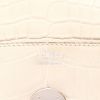 Bolso de mano Hermès  Lindy 30 cm en cocodrilo niloticus beige - Detail D2 thumbnail