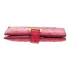 Hermès  Bearn wallet  in pink ostrich leather - Detail D1 thumbnail