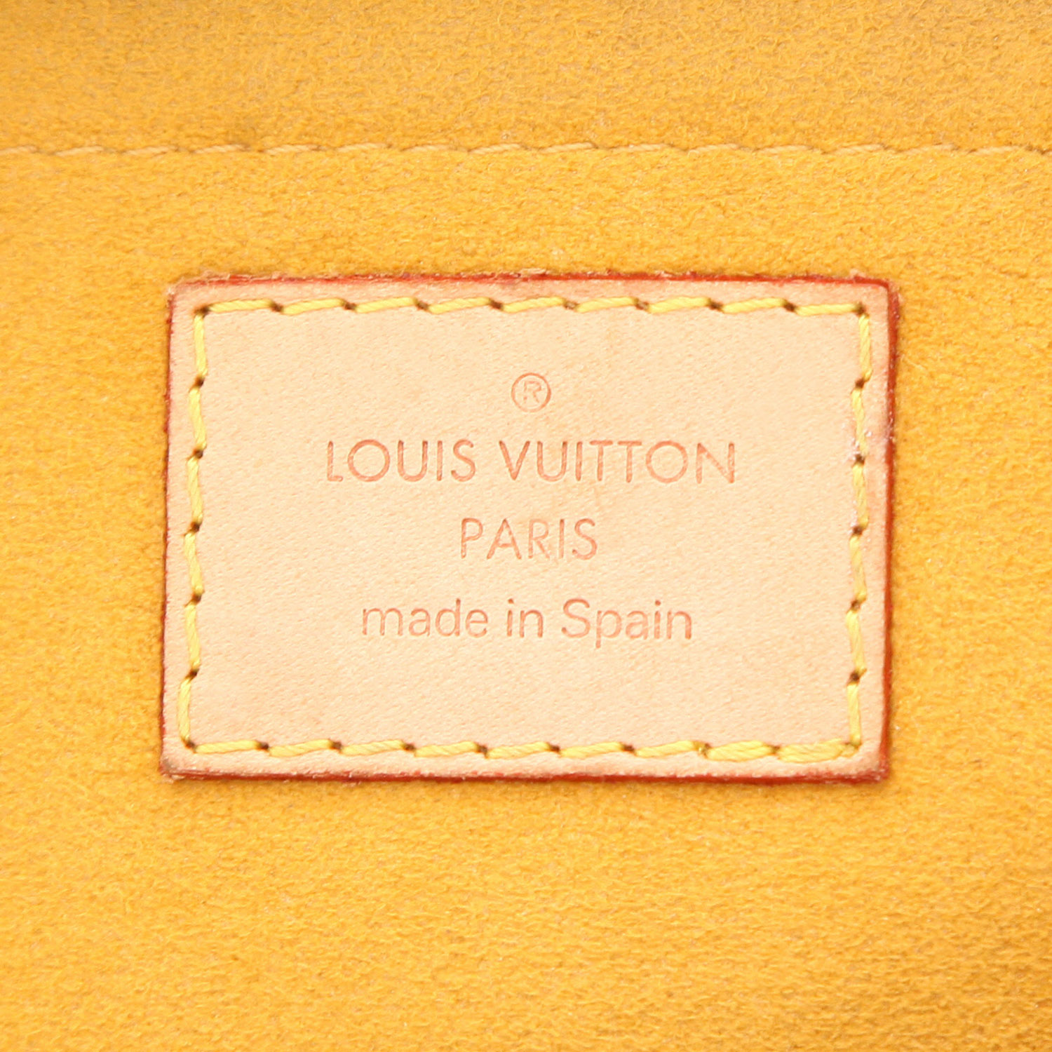 Sac à main Louis Vuitton  Pleaty en toile denim monogrammée bleue et cuir naturel - Detail D2