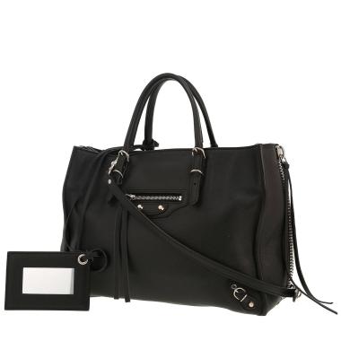 Bolso bandolera Balenciaga  Papier A4 en cuero negro
