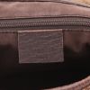 Borsa Gucci  Jackie in tela siglata beige e pelle marrone - Detail D2 thumbnail