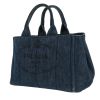 Bolso de mano Prada   en lona denim azul - 00pp thumbnail