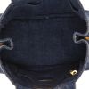 Bolso de mano Prada   en lona denim azul - Detail D3 thumbnail