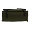 Prada   shoulder bag  in khaki canvas  and black leather - Detail D1 thumbnail