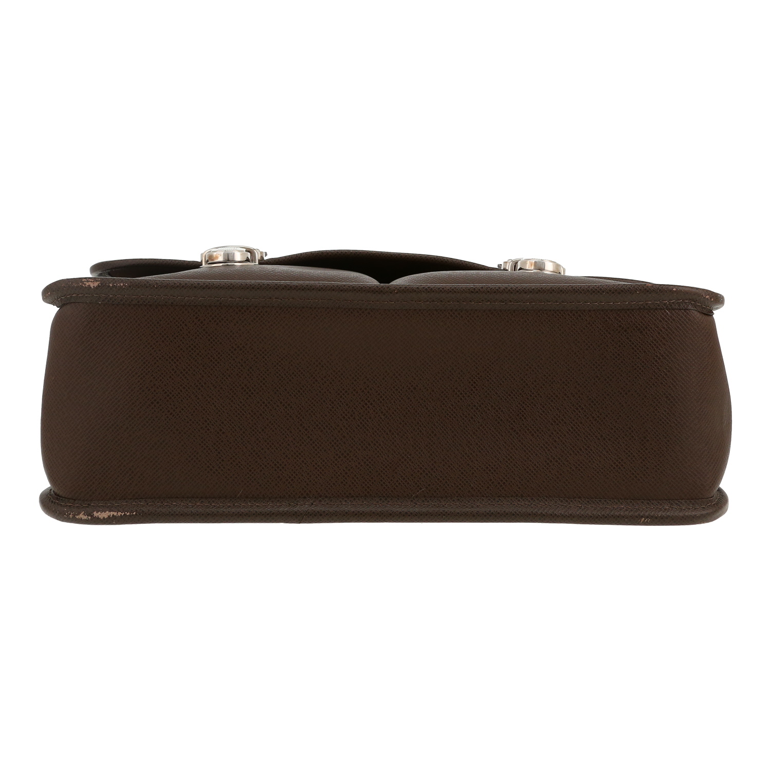 Louis Vuitton   briefcase  in brown leather - Detail D1