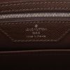 Borsa portadocumenti Louis Vuitton   in pelle marrone - Detail D2 thumbnail