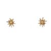 David Yurman  earrings in yellow gold and diamonds - 360 thumbnail