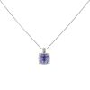 David Yurman  pendant in white gold, tanzanite and diamonds - 00pp thumbnail