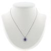 David Yurman  pendant in white gold, tanzanite and diamonds - 360 thumbnail